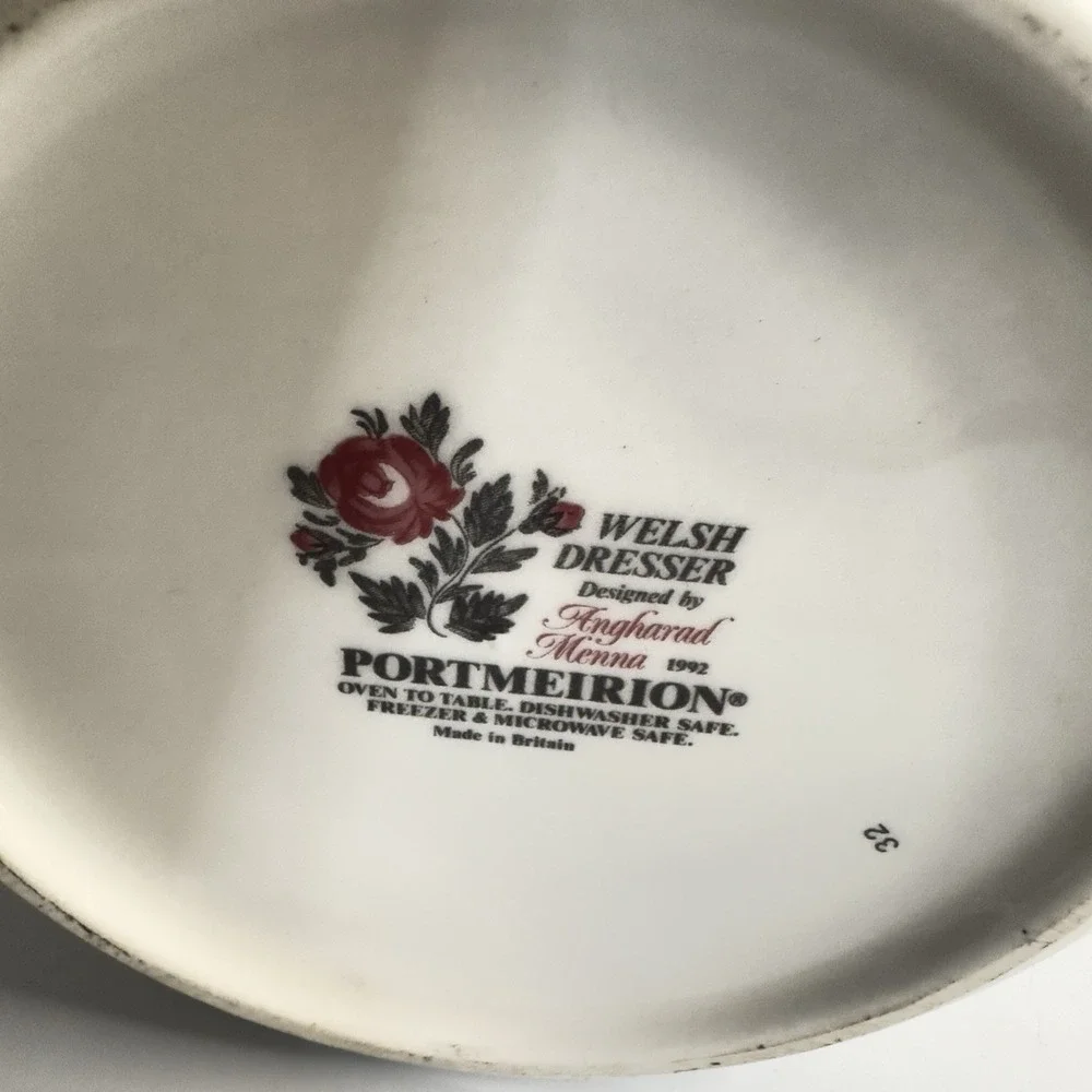 Portmeirion WELSH DRESSER Utensil Crock, Canister 7 3/4